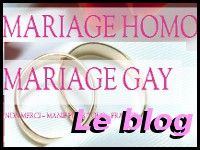 Blog contre le mariage homo