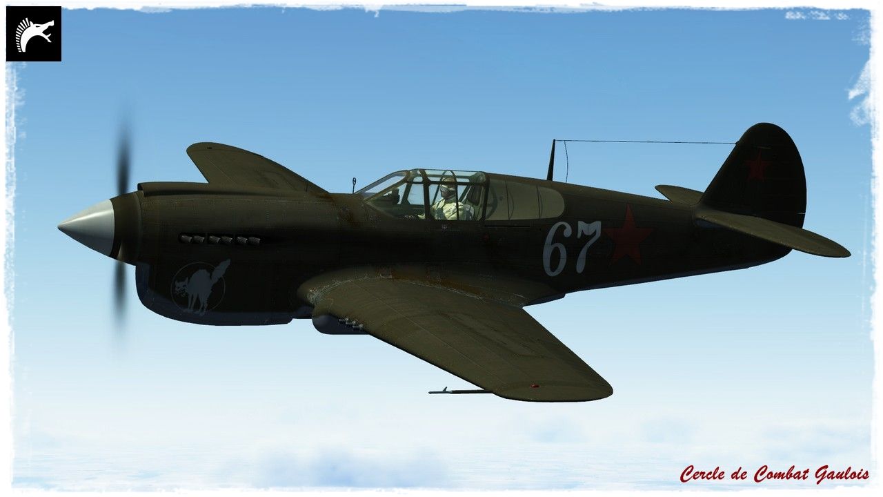 Curtiss P-40E1 - 126 IAP escadrille "Joséphine" 563f28b60bb35