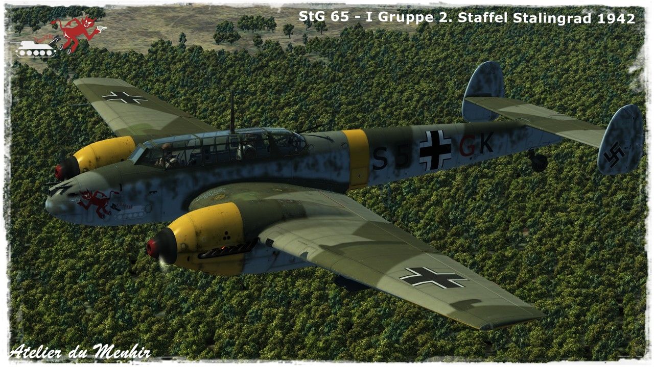 Messerschmitt Me110E2 56a4ff4accab4