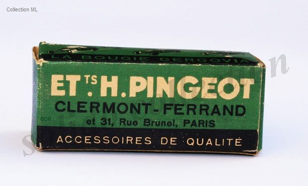 Bougie Gergovia Aluvac 1932 – Ancienne – Fabrication Française