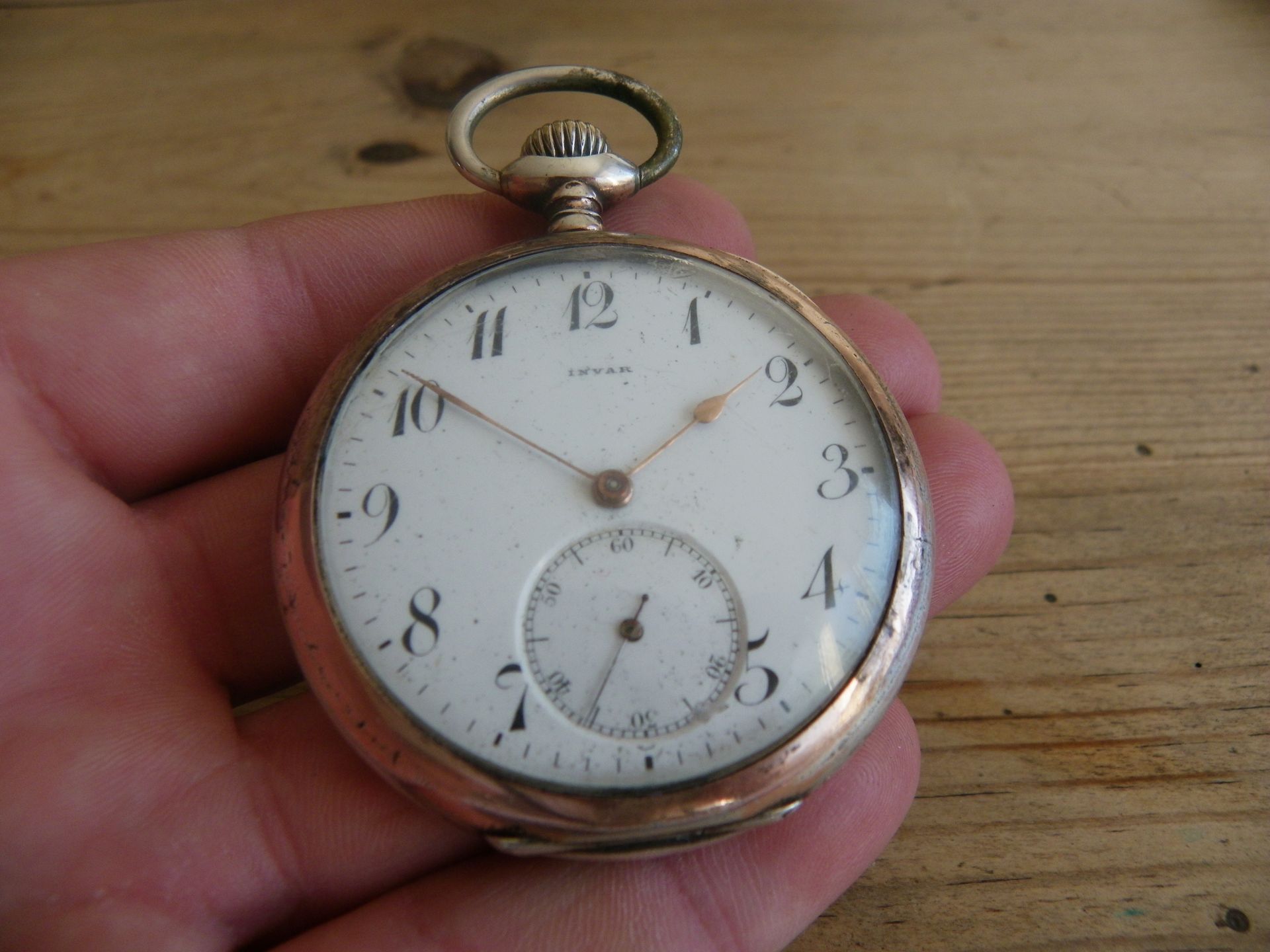 MONTRE A GOUSSET ANCIENNE INVAR EN ARGENT | eBay