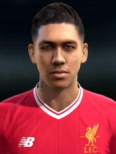 Roberto Firmino face for Pro Evolution Soccer PES 2013 made by H.F.T (fixed by EmmRow