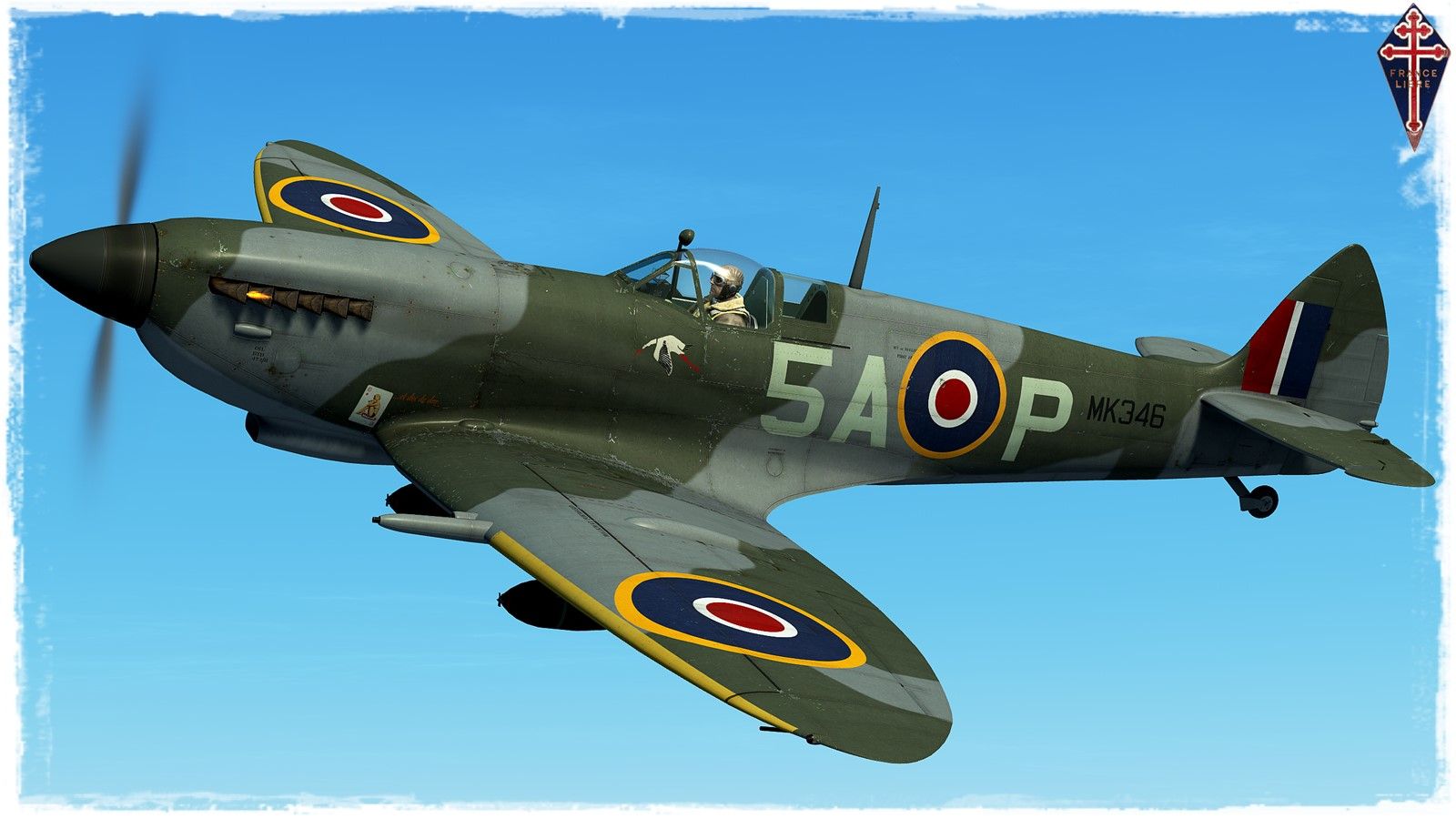 skin Spitfire Mk IXe - Pack CCG.