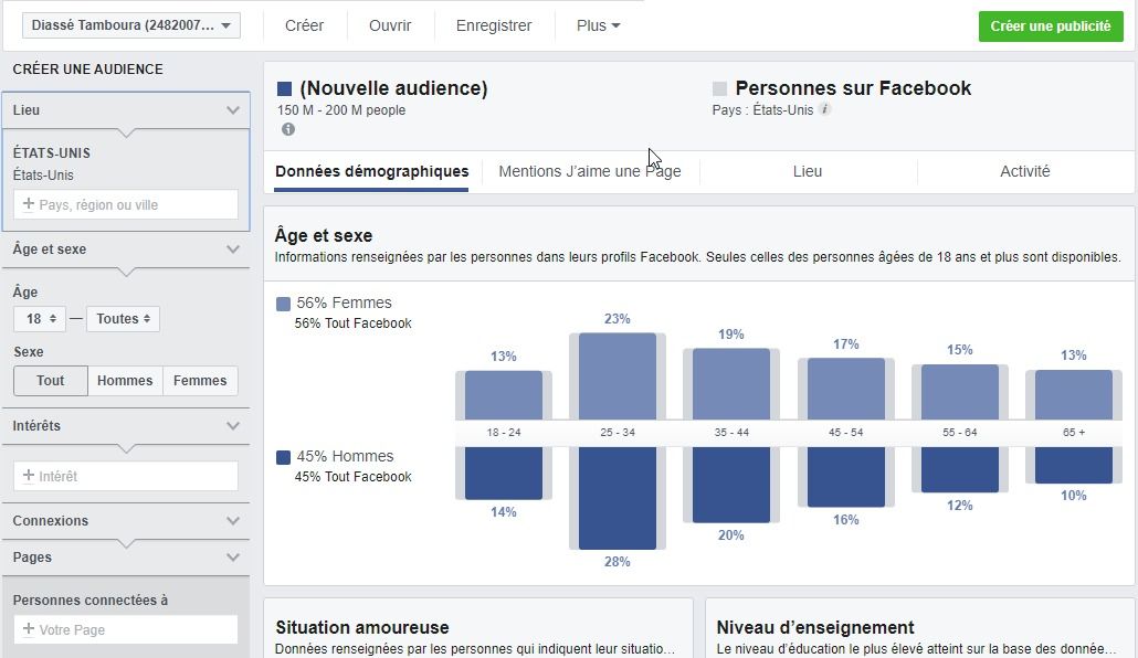 facebook audience insight