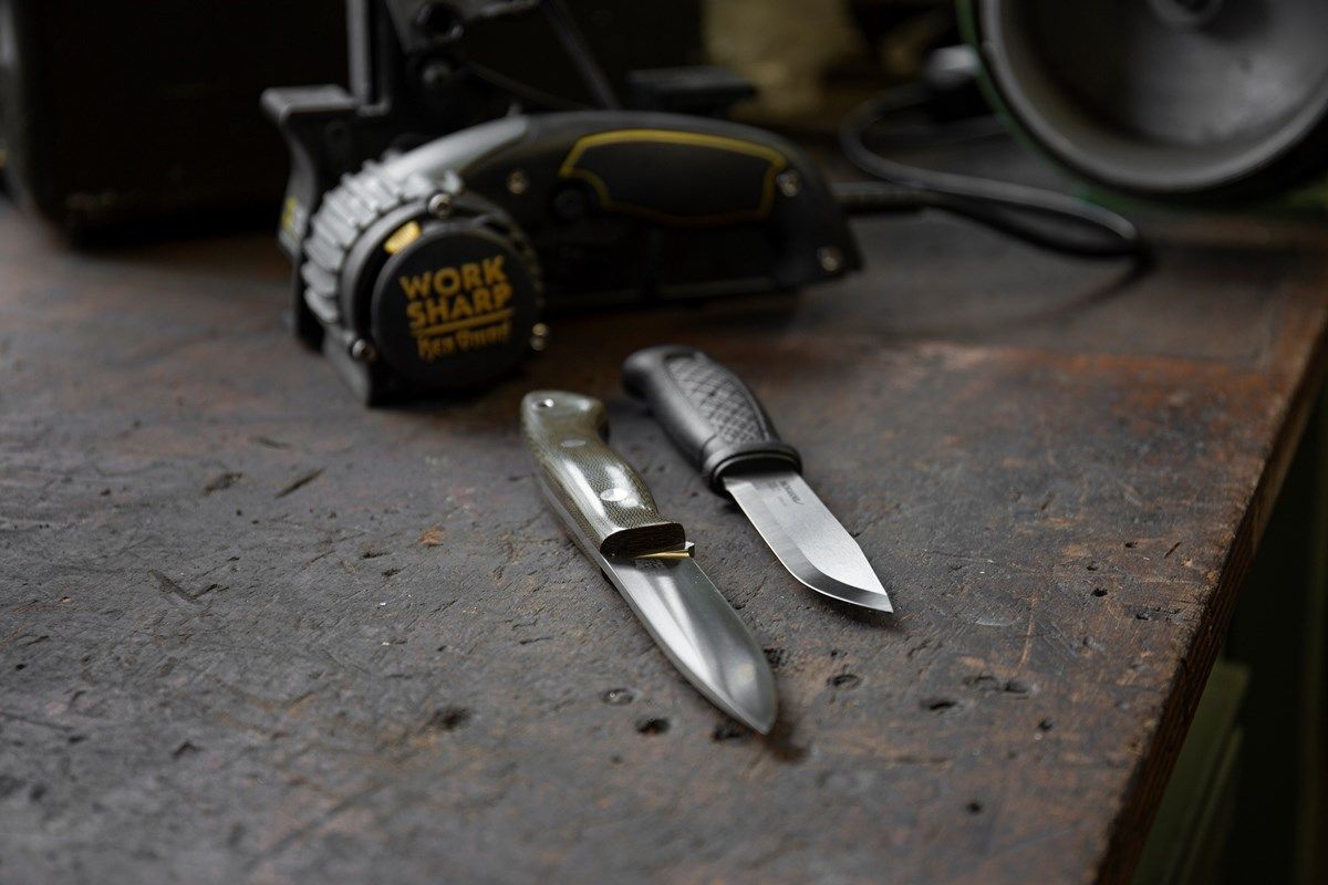 Aiguiseur électrique pour couteaux avec 2 niveaux d'aiguisage 60 W, Aiguiseurs de couteaux