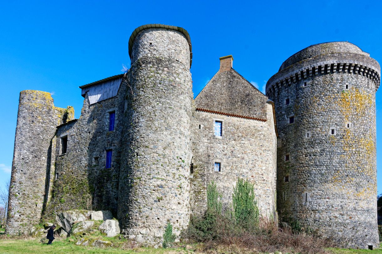 Le château de Saint-Mesmin-la-Ville en 2023, Saint-André-sur-Sèvre, Deux-Sèvres