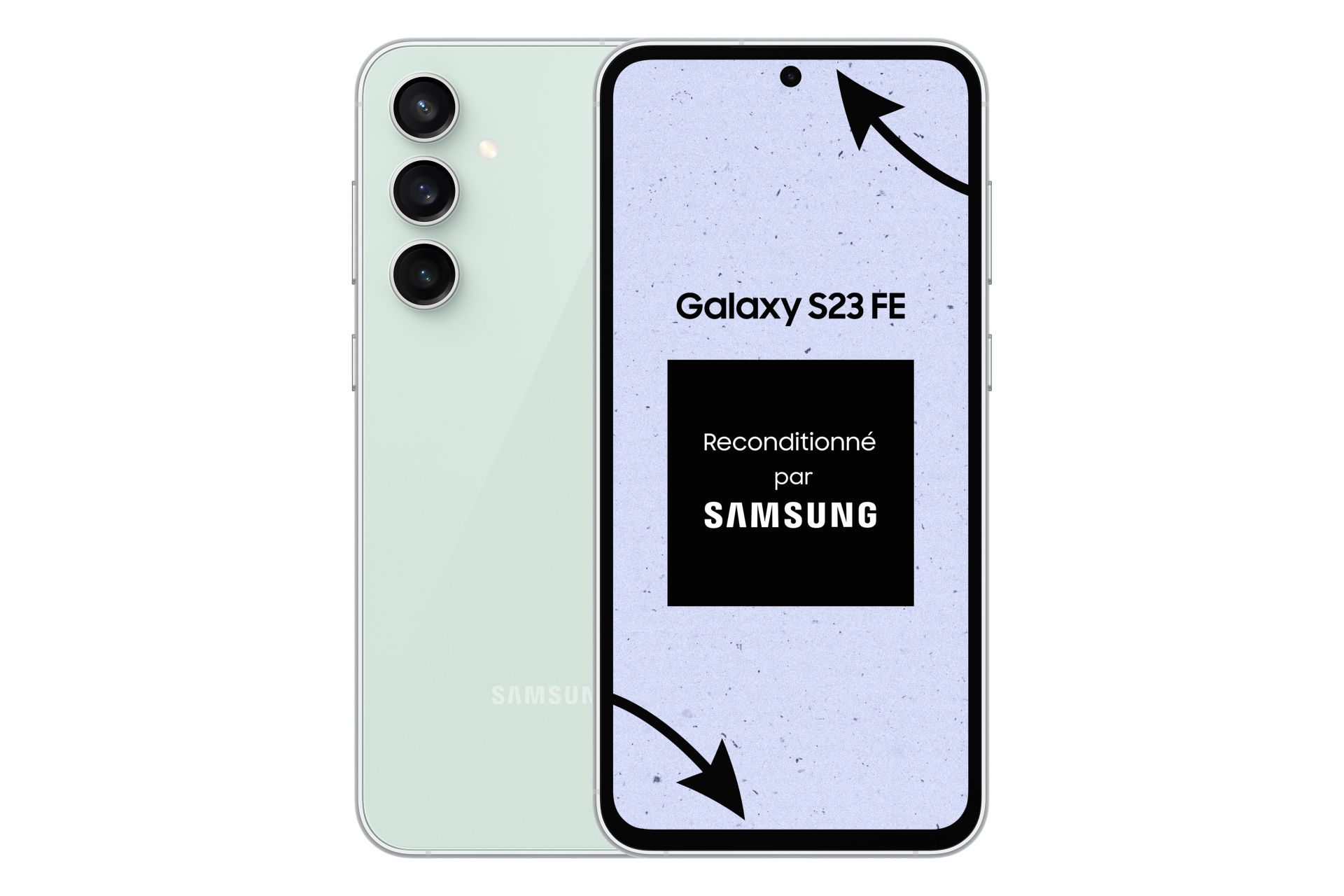 Galaxy S23 FE 5G - 256Go - Vert - Reconditionné Premium par SAMSUNG