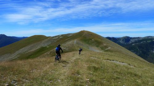 crêtes de l'autapie-descente