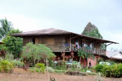 Une maison de Cacao - Guyane