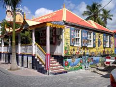 Maison peinte - Philipsburg - Sint Maarten