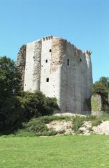 Le château de Pouzauges en 1990 - Vendée