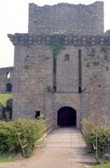 La forteresse de Tiffauges en 1991 - Vendée