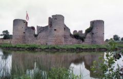 Le château de Commequiers. en 1990 - Commequiers - Vendée