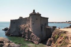 le Vieux-Château de l’île d’Yeu en 1990 - Vendée