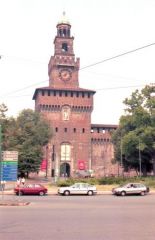 Le Château des Sforza - Milan - Italie