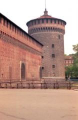 Le Château des Sforza - Milan - Italie