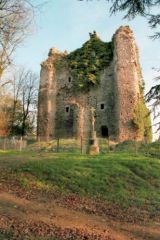 Le château de Pouzauges en 1988 - Vendée