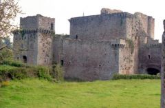 La forteresse de Tiffauges en 1991 - Vendée