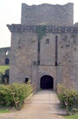 La forteresse de Tiffauges en 1991 - Vendée