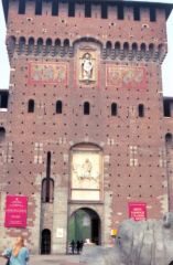 Le Château des Sforza - Milan - Italie