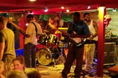 Concert reggae au Calmos Café, Grand Case - Saint-Martin