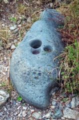 La roche Moho (Moho stone), Quartier-d'Orléans - Saint-Martin