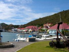 Le port de Gustavia, Saint-Barthélemy